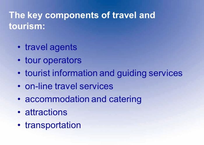 Key Components of a Travel Curriculum